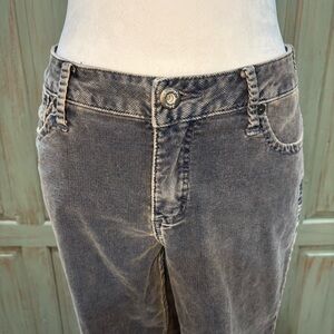 Christopher Blue Vintage Corduroy Pants Gray 6